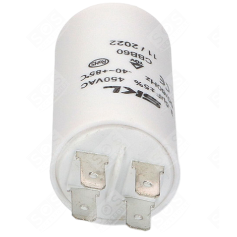 CONDENSATEUR 3.5 UF MACHINE À LAVER, LAVE-LINGE - 416170664, 481212028066