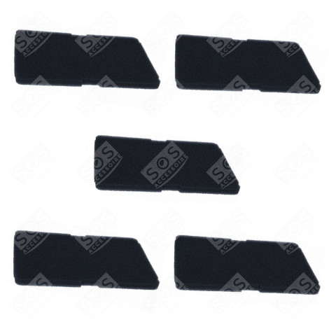 LOT DE 5 FILTRES EVAPORATEUR D'ORIGINE SÈCHE-LINGE - 2964840100, 2964840200