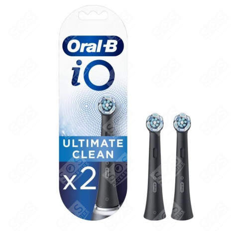 LOT DE 2 BROSSETTES DE RECHANGE ORAL-B IO ULTIMATE CLEAN BROSSE À DENTS ÉLECTRIQUE - 80335625