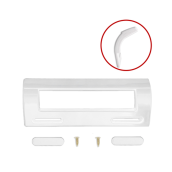 Poignée courbée universelle  entraxe 85