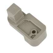 Butée de porte droite grise