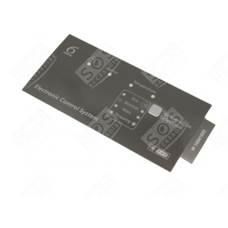 PLAQUE DÉCOR FRIGO, RÉFRIGÉRATEUR, CONGÉLATEUR - 481010841605