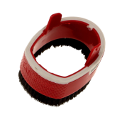 Brosse amovible rouge