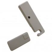 Cache charnière supérieur gauche