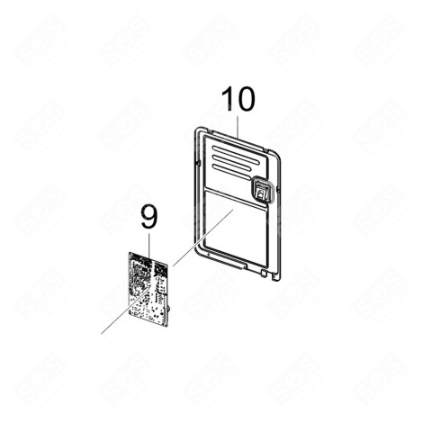 CARTE ÉLECTRONIQUE, MODULE DE PUISSANCE (REPÈRE 9) FRIGO, RÉFRIGÉRATEUR, CONGÉLATEUR - DA94-05748P