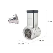 Trancheuse et rape complète avec adaptateur