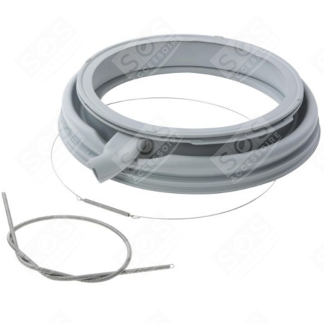 JOINT DE HUBLOT  (MANCHETTE) D'ORIGINE MACHINE À LAVER, LAVE-LINGE - 00686004, 00683453
