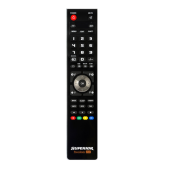 SOS Accessoire télécommande pour 2 appareil TV, SAT