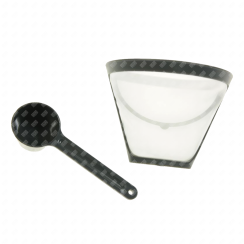 Filtre permanent et cuillère à doser