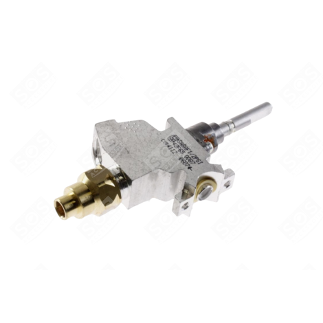 ROBINET GAZ BRULEUR ARRIÈRE FOUR, CUISINIÈRE - 957330510, 957330608