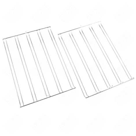 KIT DE 2 GRILLES GAUCHE ET DROITE FOUR, CUISINIÈRE - 4055488177