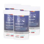 Lot de 5 détartrants rapides de 250 g