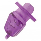 Bouton vapeur violet