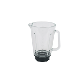 Bol blender en verre avec embase noir