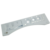 Tableau de bord blanc avec poignée