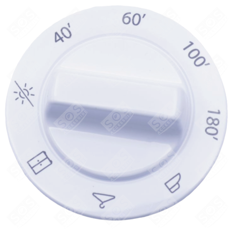 BOUTON, MANETTE DE PROGRAMMATION DE THERMOSTAT MACHINE À LAVER, LAVE-LINGE - C00266327, C00508928