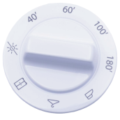 Bouton, manette de programmation de thermostat