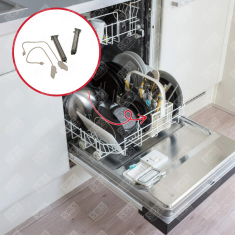 KIT RESSORTS ET CÂBLES DE PORTE LAVE-VAISSELLE - 00754869