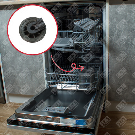 ROULETTE PANIER INFÉRIEUR (X1) LAVE-VAISSELLE - 00611475