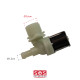 ELECTROVANNE 1 VOIE 90° D'ORIGINE 12 MM LAVE-VAISSELLE - 481228128393, AS0012842