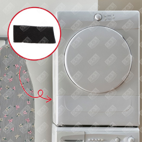 FILTRE MOUSSE SÈCHE-LINGE - 481010354757, C00314947