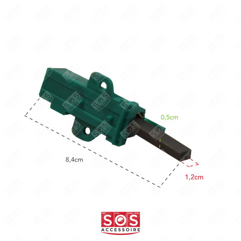 KIT 2 CHARBONS MOTEUR MACHINE À LAVER, LAVE-LINGE - 481281719419, C00114885