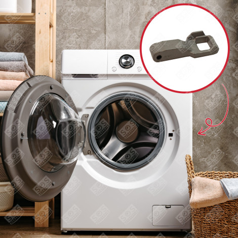 CROCHET DE PORTE MACHINE À LAVER, LAVE-LINGE - MFG63099101, AGF77417823