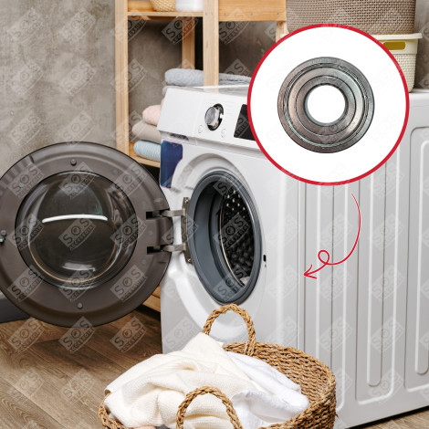 ROULEMENT 6306 ZZ 30X72X19 MACHINE À LAVER, LAVE-LINGE - 4280FR4048L, 481252028085