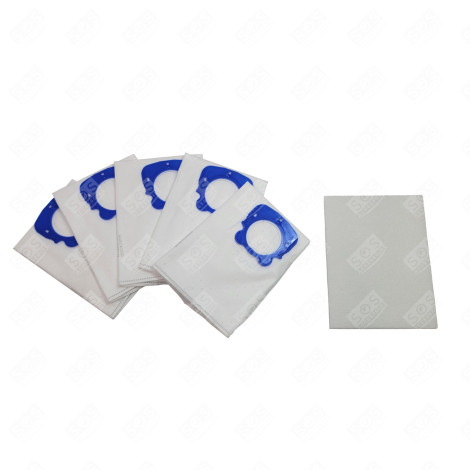 BOÎTE DE 5 SACS + 1 FILTRE COMPATIBLE ASPIRATEUR - ZR200520