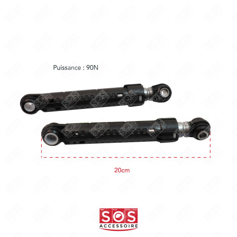 LOT DE 2 AMORTISSEURS MACHINE À LAVER, LAVE-LINGE - 00448032