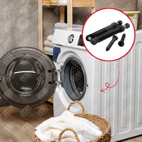 LOT DE 2 AMORTISSEURS MACHINE À LAVER, LAVE-LINGE - 00448032