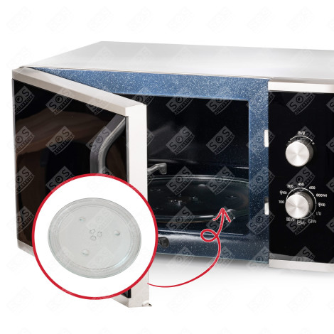 PLATEAU EN VERRE 315 MM FOUR MICRO-ONDES - 49016762, 252100500022