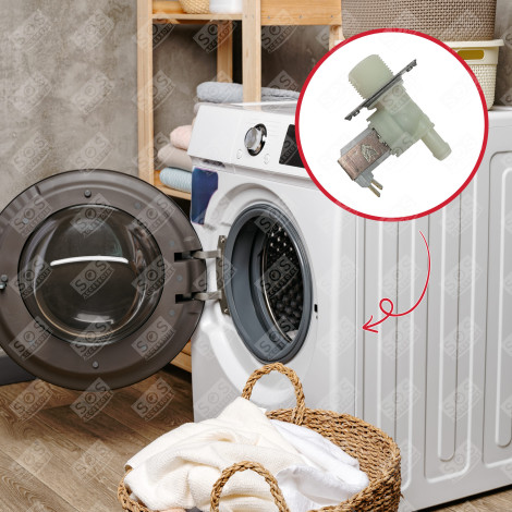 ELECTROVANNE 1 VOIE 180° LAVE-VAISSELLE - 55X2939