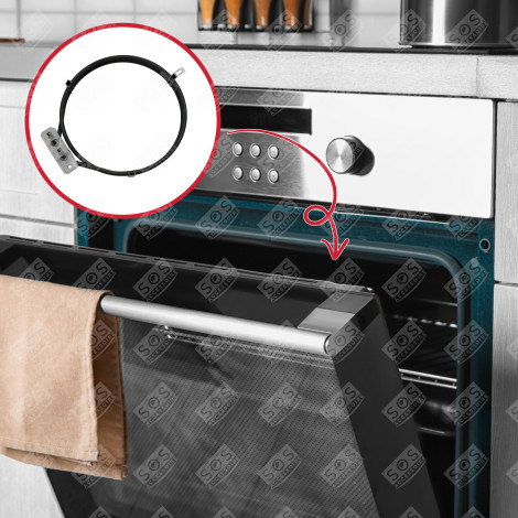 RÉSISTANCE CIRCULAIRE 2000W FOUR, CUISINIÈRE - 481225998405