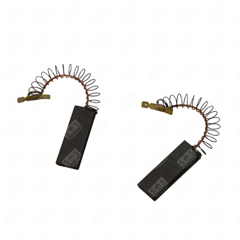 LOT DE 2 CHARBONS MOTEUR MACHINE À LAVER, LAVE-LINGE - 00616505