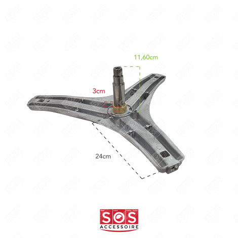 CROISILLON DE TAMBOUR MACHINE À LAVER, LAVE-LINGE - 4434ER1008A, ALDC2