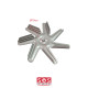 HÉLICE AVEC ÉCROU 150X18 MM FOUR, CUISINIÈRE - 00650472,  00600434
