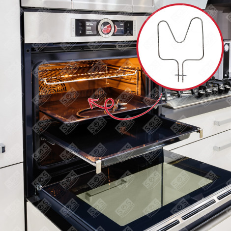 RÉSISTANCE INFÉRIEURE 1000W FOUR, CUISINIÈRE - 3570635015