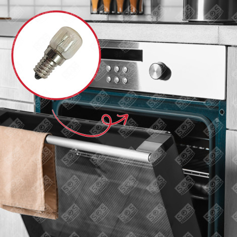 AMPOULE 300°C - 15W - E14 FOUR MICRO-ONDES - 71S7913