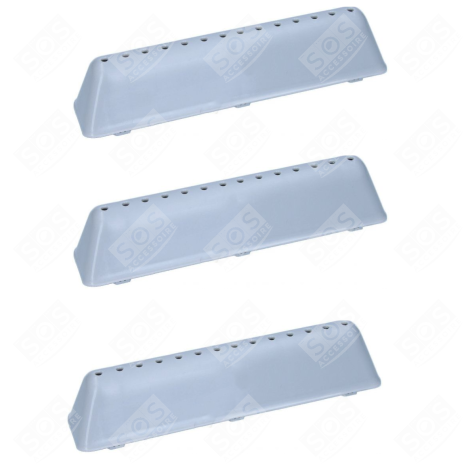 LOT DE 3 AUBES DE TAMBOUR D'ORIGINE MACHINE À LAVER, LAVE-LINGE - 481241848987, 480111104175