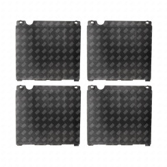 Lot de quatre filtres charbon TYPE 15 (230x210x30mm)