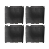 Lot de quatre filtres charbon TYPE 15 (230x210x30mm) Lot de quatre filtres charbon TYPE 15 (230x210x30mm)