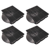 Lot de 4 filtres charbon rectangulaire FAT303 type 303 215X205X43 mm Lot de 4 filtres charbon rectangulaire FAT303 type 303 215X205X43 mm