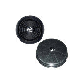 Lot de deux filtres charbon rond type 180 CR300 190X40 mm Lot de deux filtres charbon rond type 180 CR300 190X40 mm