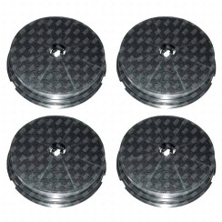 Lot de quatre filtres charbon rond type 180 CR300 190X40 mm
