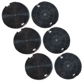 Lot de six filtres charbon type 29 CHF029 195X33 mm Lot de six filtres charbon type 29 CHF029 195X33 mm