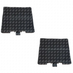 Lot de deux filtres charbon  230X215X22 mm