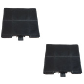Lot de deux filtres charbon  230X215X22 mm