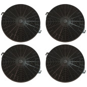 Lot de quatre filtres charbon type 211 CHF211  210X26 mm