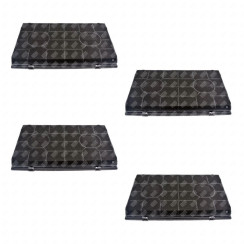 Lot de quatre filtres charbon type 190 FAT190 d'origine